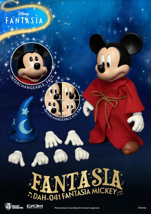 Fantasia Dynamic 8ction Heroes DAH-041 Sorcerer Mickey Gallery Image 8