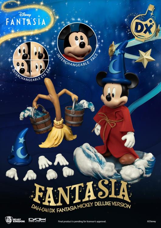 Fantasia Dynamic 8ction Heroes DAH-041DX Sorcerer Mickey (Deluxe Ver.) Gallery Image 8