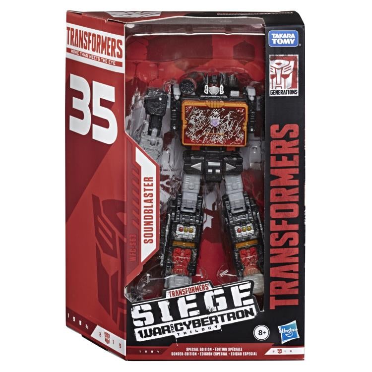 Transformers War for Cybertron: Siege 35th Anniversary Voyager Soundblaster Gallery Image 5