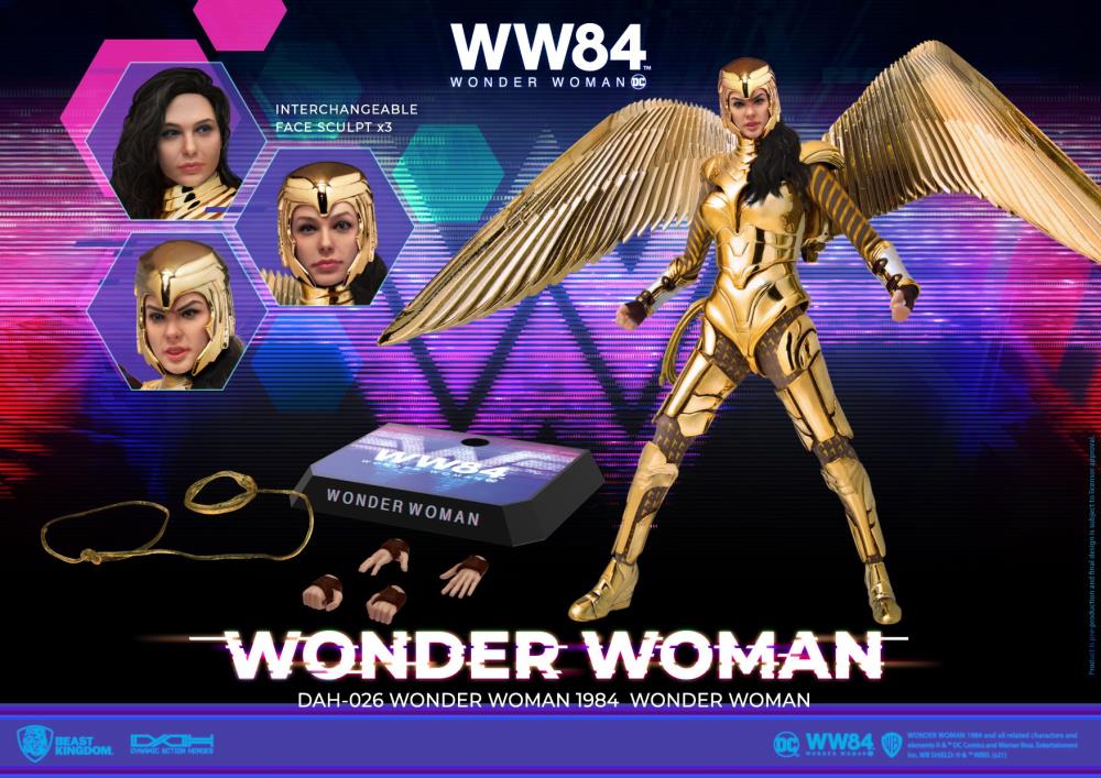 Wonder Woman 1984 Dynamic 8ction Heroes DAH-026 Wonder Woman (Golden Armor) Gallery Image 8