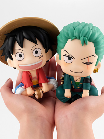 One Piece Look Up Series Luffy & Zoro Figure Set With Gift Gallery Image 2