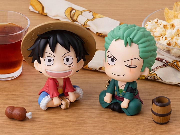 One Piece Look Up Series Luffy & Zoro Figure Set With Gift Gallery Image 1
