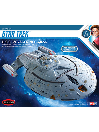 Star Trek: Voyager U.S.S. Voyager 1/1000 Scale Model Kit Gallery Image 2