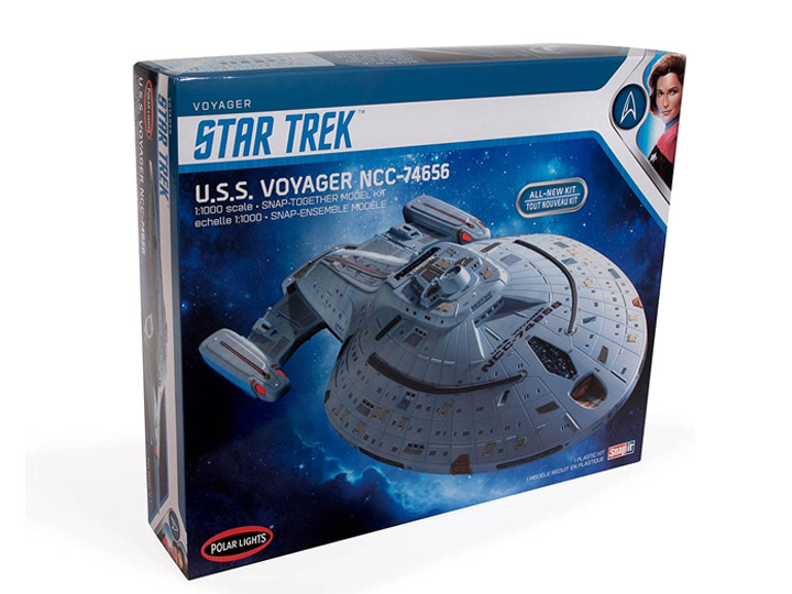 Star Trek: Voyager U.S.S. Voyager 1/1000 Scale Model Kit Gallery Image 3