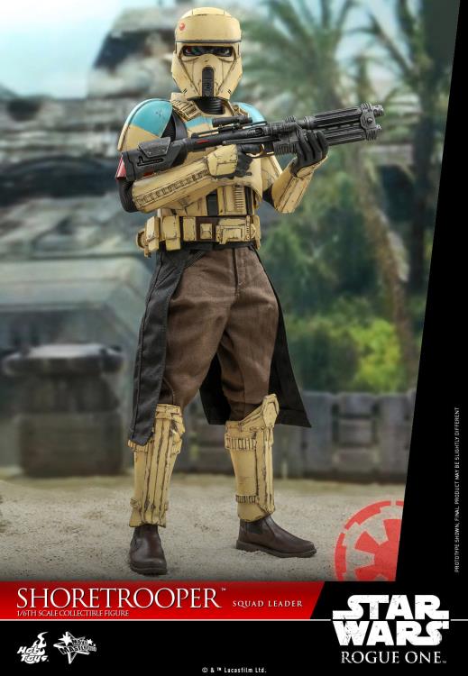 Rogue One: A Star Wars Story MMS592 Shoretrooper Squad Leader 1/6th Scale Collectible Figure Gallery Image 6