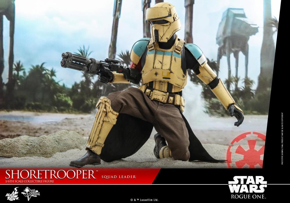 Rogue One: A Star Wars Story MMS592 Shoretrooper Squad Leader 1/6th Scale Collectible Figure Gallery Image 12
