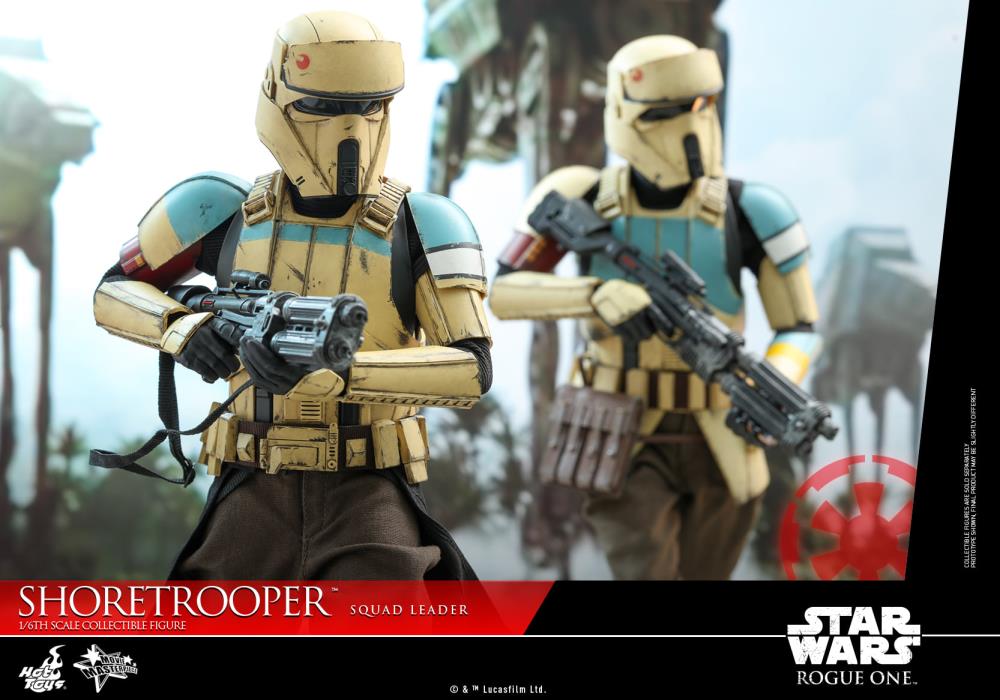 Rogue One: A Star Wars Story MMS592 Shoretrooper Squad Leader 1/6th Scale Collectible Figure Gallery Image 13