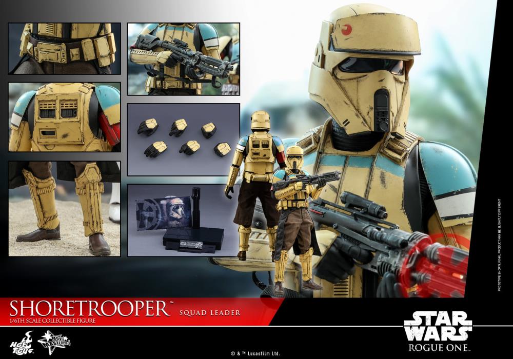 Rogue One: A Star Wars Story MMS592 Shoretrooper Squad Leader 1/6th Scale Collectible Figure Gallery Image 14