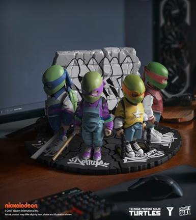 Teenage Mutant Ninja Turtles By Danil Yad Set of 4 Limited Edition Figures Gallery Image 3