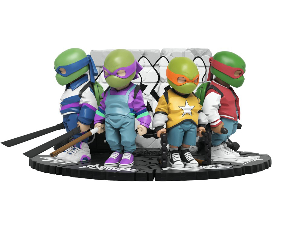 Teenage Mutant Ninja Turtles By Danil Yad Set of 4 Limited Edition Figures Gallery Image 28