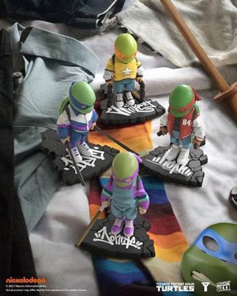 Teenage Mutant Ninja Turtles By Danil Yad Set of 4 Limited Edition Figures Gallery Image 4