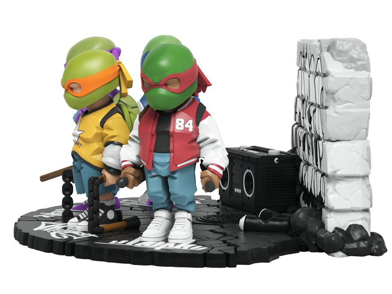 Teenage Mutant Ninja Turtles By Danil Yad Set of 4 Limited Edition Figures Gallery Image 29