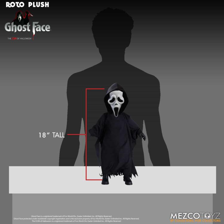 Ghost Face Mezco Designer Series Roto Plush Doll Gallery Image 9
