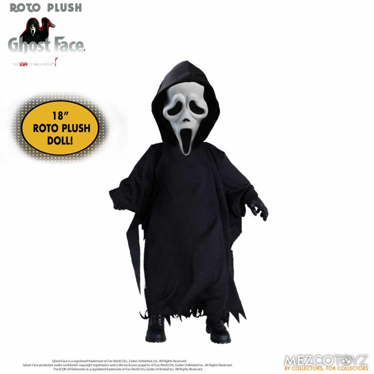 Ghost Face Mezco Designer Series Roto Plush Doll Gallery Image 8