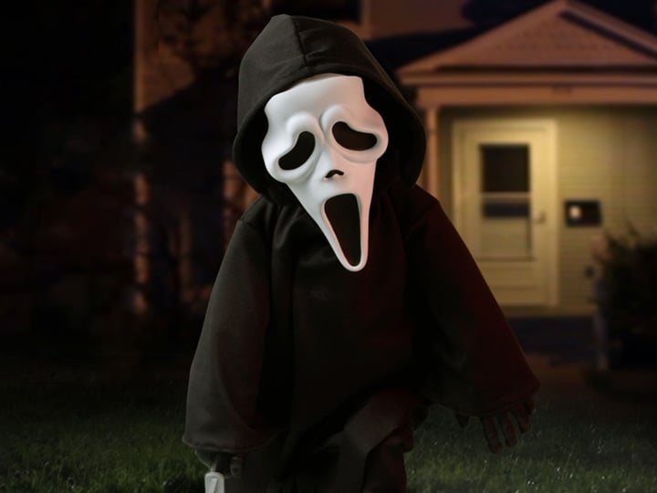 Ghost Face Mezco Designer Series Roto Plush Doll Gallery Image 1
