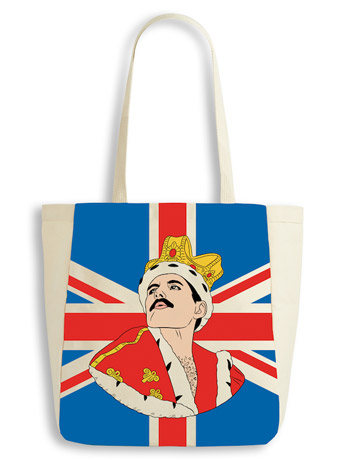 Queen Freddie Mercury Tote Gallery Image 2