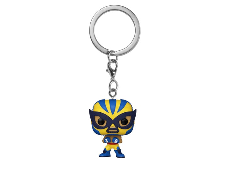 Pocket Pop! Keychain: Marvel Lucha Libre - El Animal Indestructible (Wolverine) Gallery Image 1