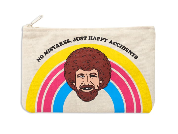 Bob Ross No Mistakes Just Happy Accidents Pouch Gallery Image 1