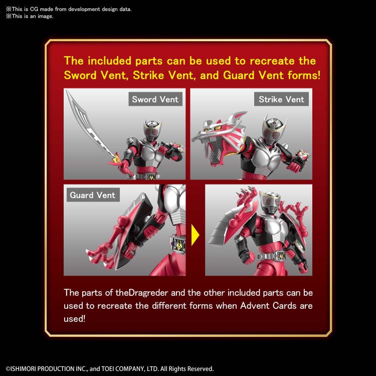 Kamen Rider Figure-rise Standard Kamen Rider Ryuki Model Kit Gallery Image 16