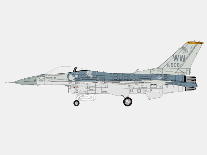 PACAF Demo Team "Primo" 1/72 Scale Collectible Model Gallery Image 1