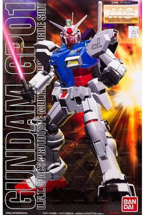 Mobile Suit Gundam 0083: Stardust Memory MG RX-78 GP01 Gundam Zephyranthes 1/100 Scale Model Kit Gallery Image 5