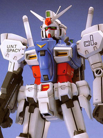 Mobile Suit Gundam 0083: Stardust Memory MG RX-78 GP01 Gundam Zephyranthes 1/100 Scale Model Kit Gallery Image 2