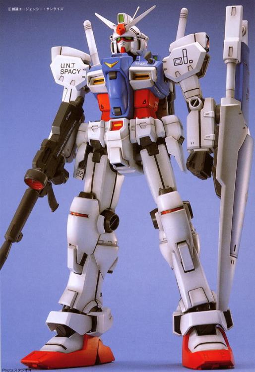 Mobile Suit Gundam 0083: Stardust Memory MG RX-78 GP01 Gundam Zephyranthes 1/100 Scale Model Kit Gallery Image 3