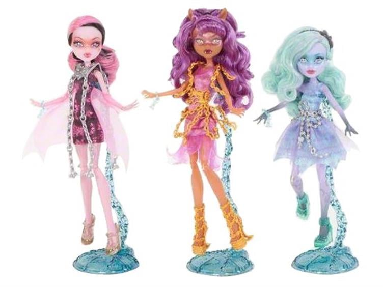 Monster High Haunted Getting Ghostly Series 01 - Set of 3 Gallery Image 1