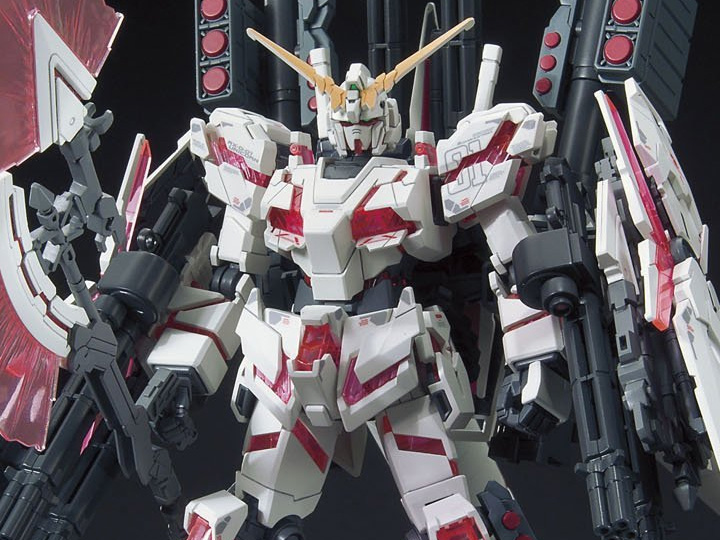 Mobile Suit Gundam Unicorn HGUC RX-0 Full Armor Unicorn Gundam 1/144 Scale Model Kit Gallery Image 1