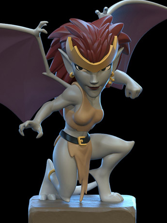 Disney's Gargoyles Q-Fig Demona Gallery Image 3