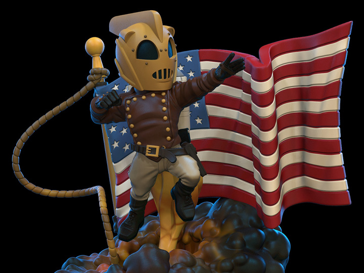 The Rocketeer Q-Fig Elite The Rocketeer Gallery Image 1