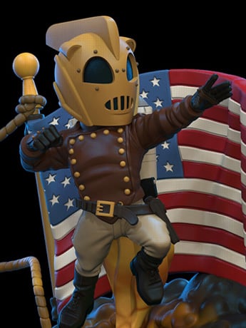 The Rocketeer Q-Fig Elite The Rocketeer Gallery Image 2