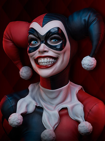 DC Comics Harley Quinn Life-Size Bust Gallery Image 2