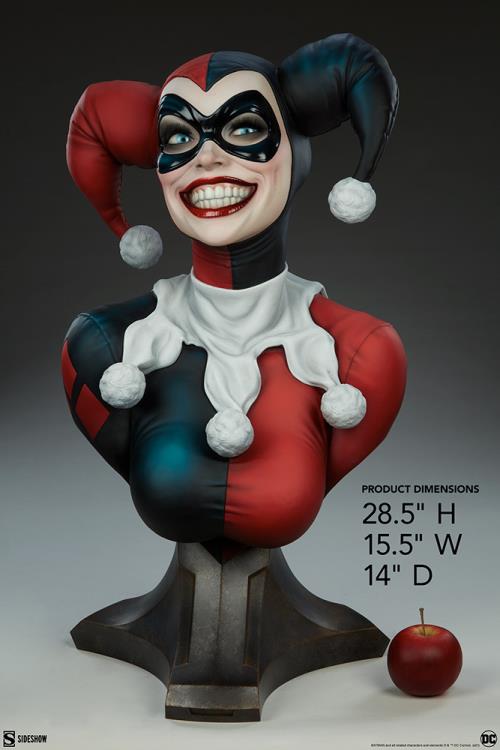 DC Comics Harley Quinn Life-Size Bust Gallery Image 3