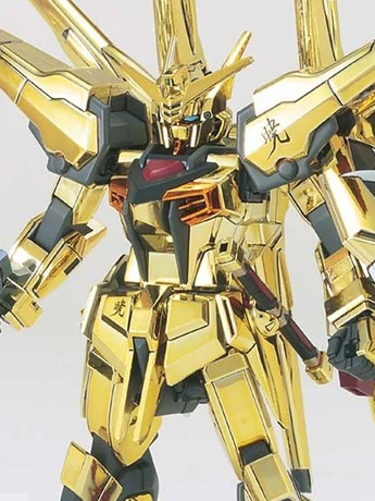 Mobile Suit Gundam SEED Destiny HGGS #38 Shiranui Akatsuki Gundam 1/144 Scale Model Kit Gallery Image 2