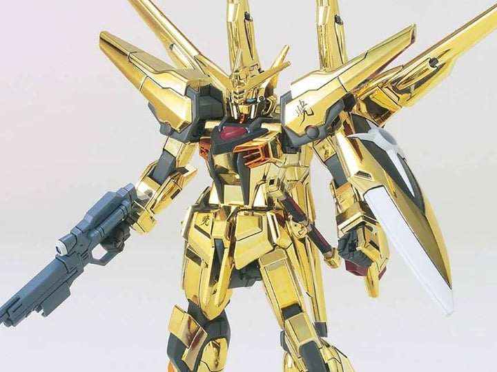 Mobile Suit Gundam SEED Destiny HGGS #38 Shiranui Akatsuki Gundam 1/144 Scale Model Kit Gallery Image 1
