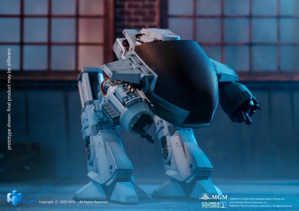 RoboCop (1987) ED-209 (Battle Damaged) 1:18 Scale PX Previews Exclusive Figure With Sound Gallery Image 3