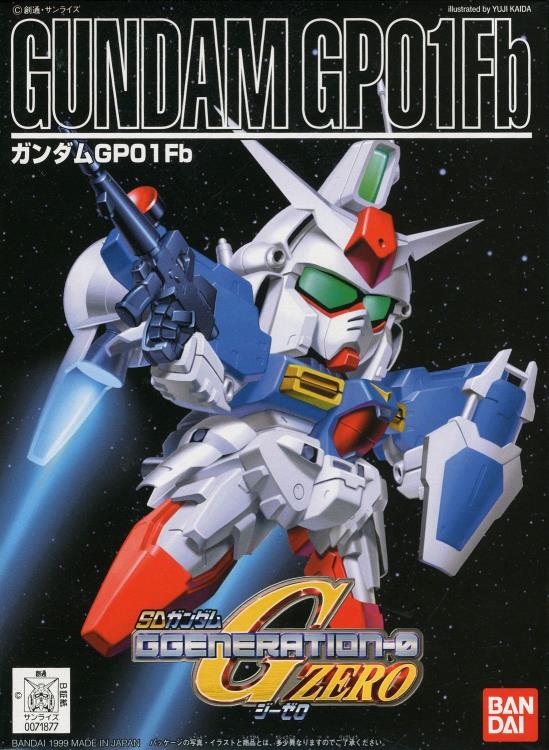 SD Gundam G Generation-Zero BB Senshi #193 RX-78GP-01Fb Gundam Zephyranthes Model Kit Gallery Image 9
