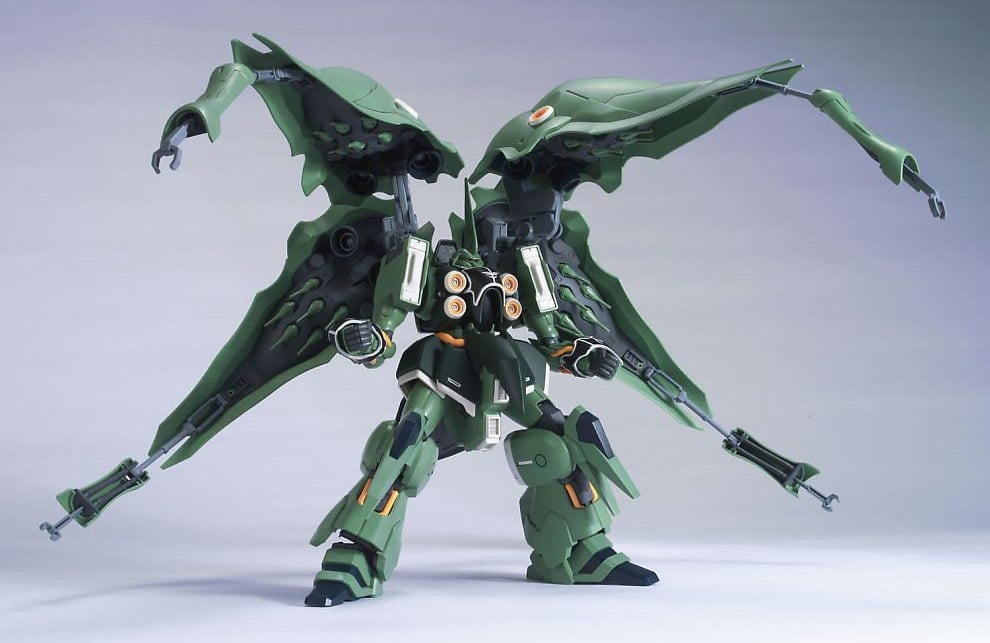 Mobile Suit Gundam Unicorn HGUC NZ-666 Kshatriya Gundam 1/144 Scale Model Kit Gallery Image 7