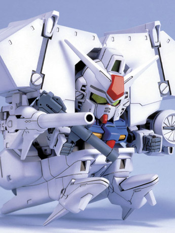 SD Gundam G Generation-F BB Senshi #207 RX-78GP03D Gundam "Dendrobium" Model Kit Gallery Image 2