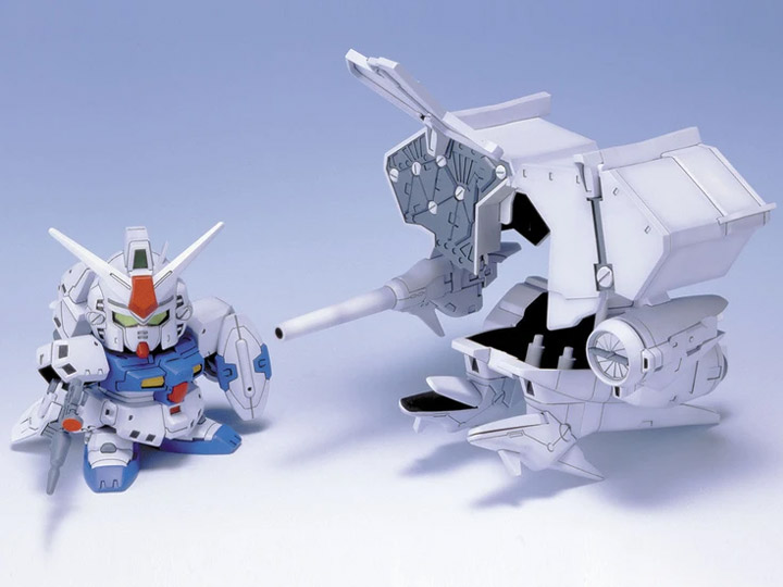 SD Gundam G Generation-F BB Senshi #207 RX-78GP03D Gundam "Dendrobium" Model Kit Gallery Image 3