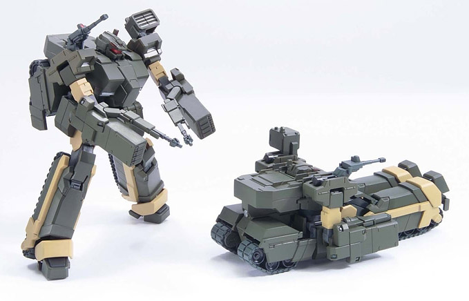 Mobile Suit Gundam Unicorn HGUC D-50C Loto (Twin Set) 1/144 Scale Model Kit Gallery Image 8