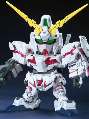 Mobile Suit Gundam Unicorn BB Senshi #360 RX-0 Unicorn Gundam Model Kit Gallery Image 2