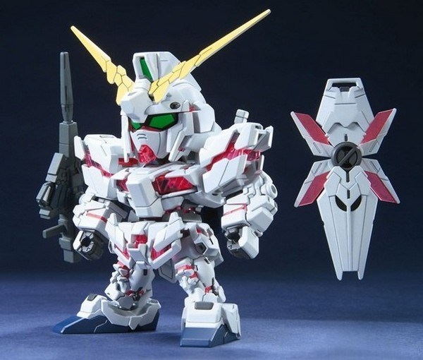 Mobile Suit Gundam Unicorn BB Senshi #360 RX-0 Unicorn Gundam Model Kit Gallery Image 3