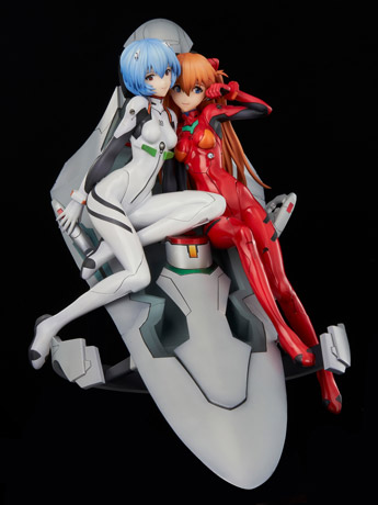 Neon Genesis Evangelion Rei & Asuka Twinmore Object Figure Gallery Image 15