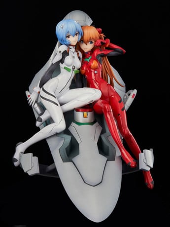 Neon Genesis Evangelion Rei & Asuka Twinmore Object Figure Gallery Image 16