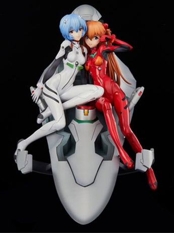 Neon Genesis Evangelion Rei & Asuka Twinmore Object Figure Gallery Image 3
