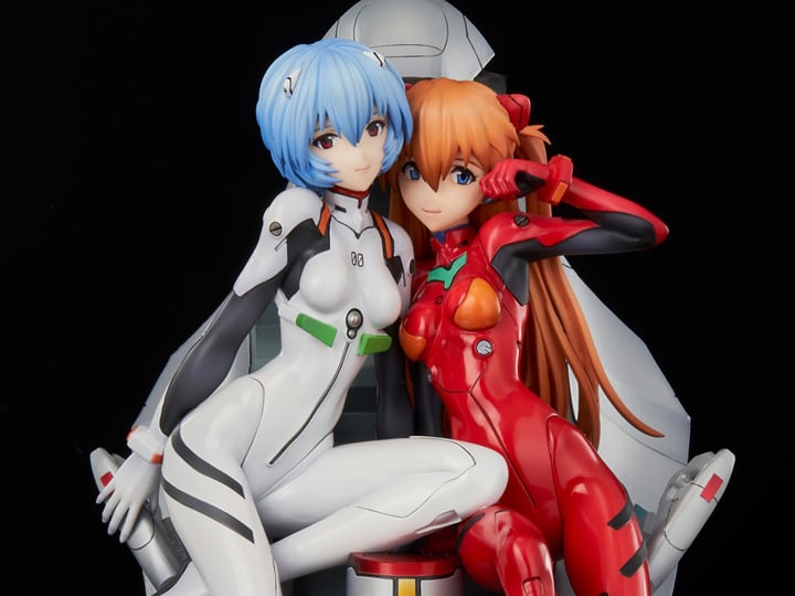 Neon Genesis Evangelion Rei & Asuka Twinmore Object Figure Gallery Image 1