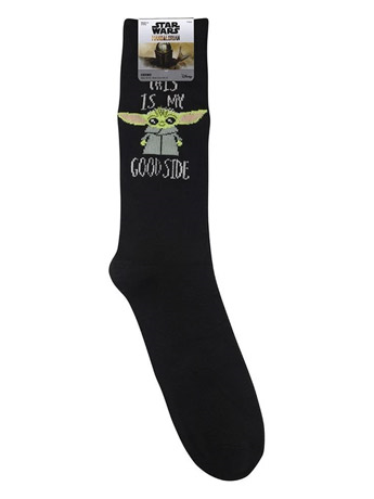The Mandalorian The Child This is My Good Side Socks Gallery Image 4