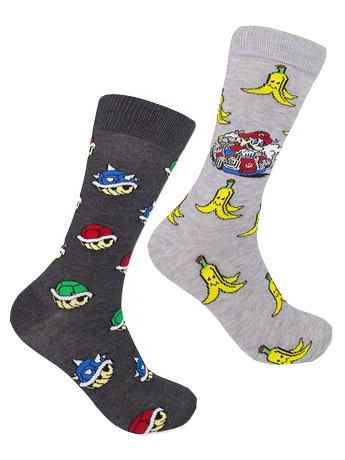 Mario Kart Socks Two-Pack Gallery Image 2